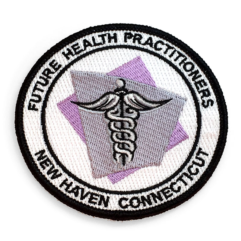 nursing embroidered patches